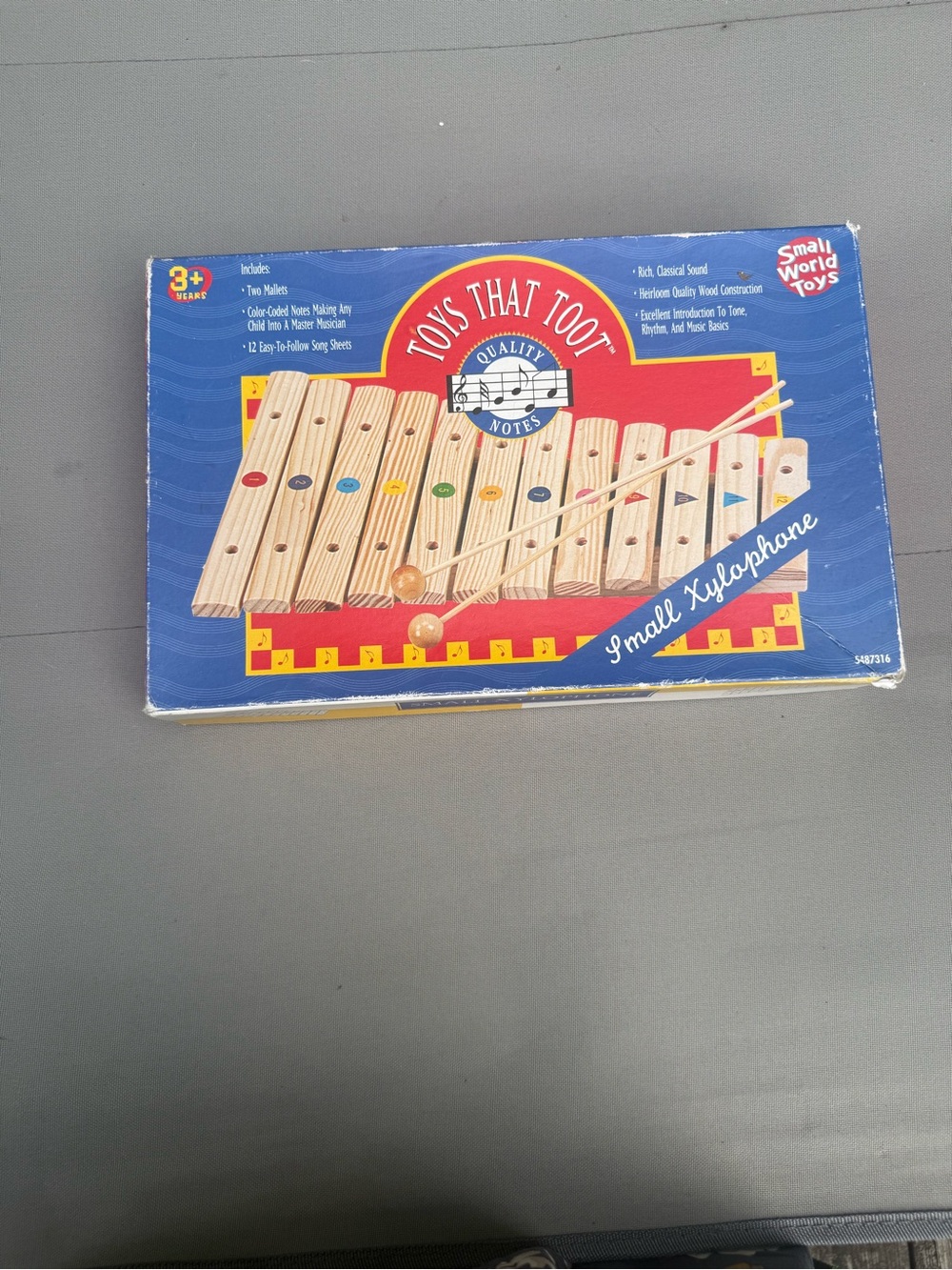 Toys That Toot Wooden Xylophone - Blue